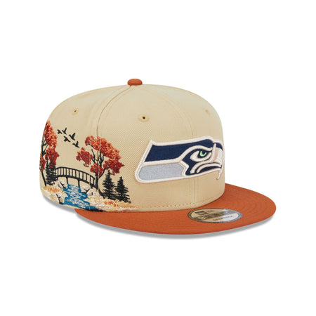 Seattle Seahawks Fall Landscape 9FIFTY Snapback Hat