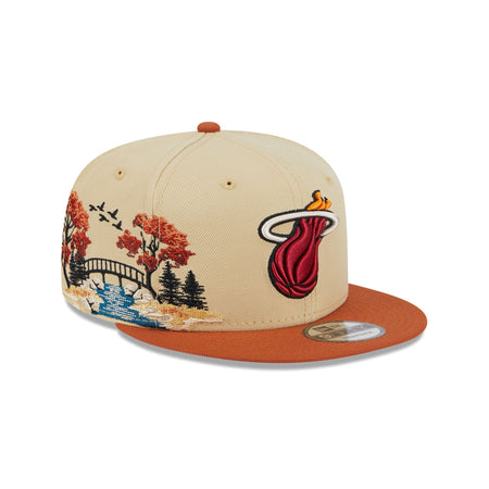 Miami Heat Fall Landscape 9FIFTY Snapback Hat