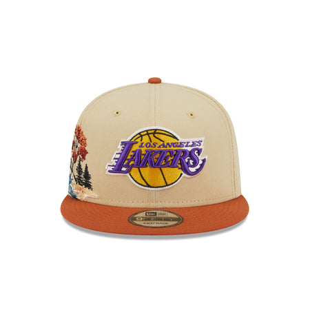 Los Angeles Lakers Fall Landscape 9FIFTY Snapback Hat