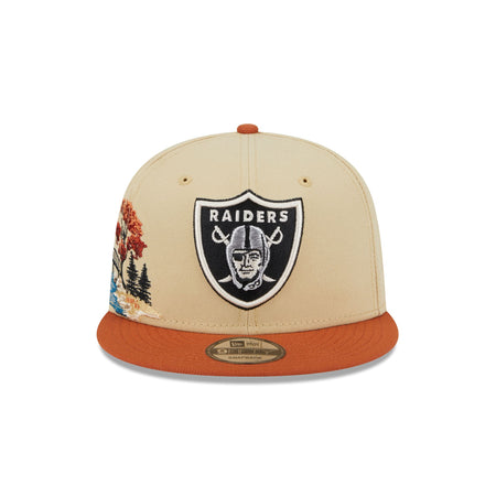 Las Vegas Raiders Fall Landscape 9FIFTY Snapback Hat