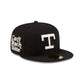 Texas Rangers Can’t Teach Taste Black 59FIFTY Fitted