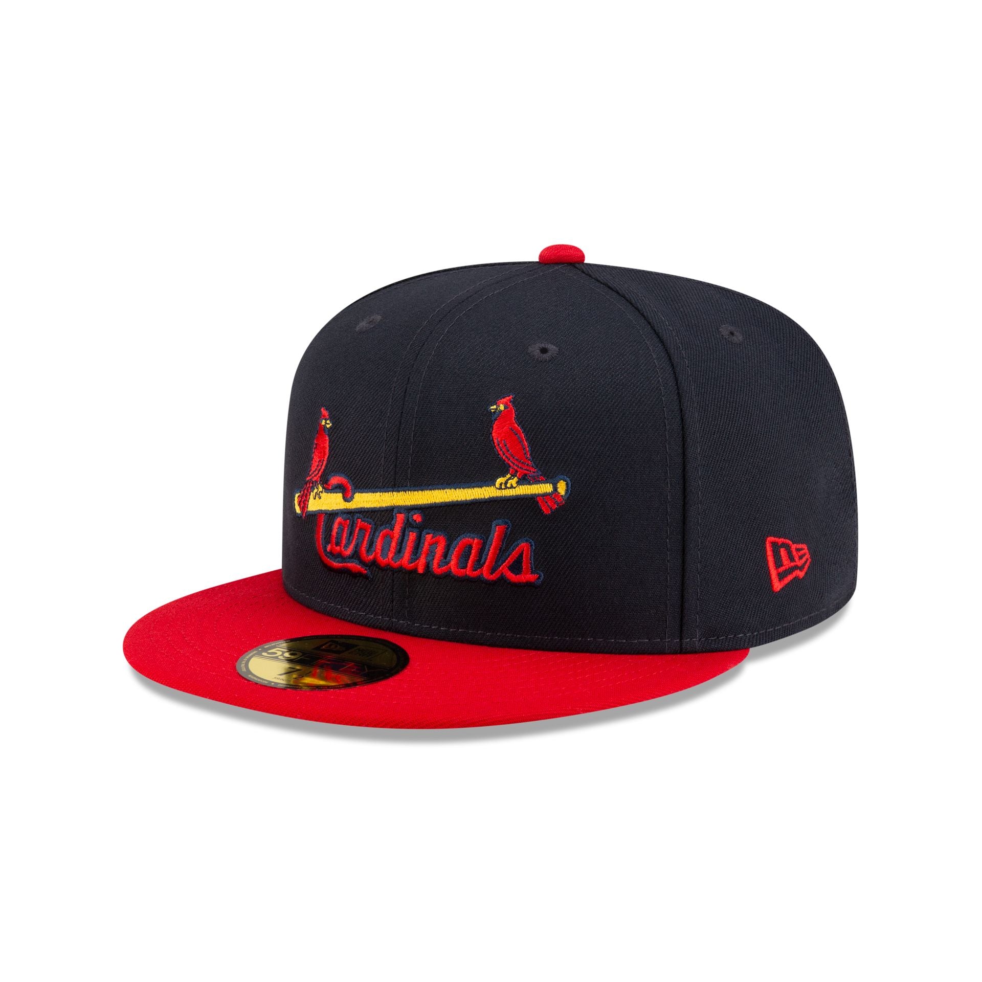 New Era deals 59Fifty St Louis Cardinals Fitted Hat Size 7 5/8 Red UV 1967 WS Patch