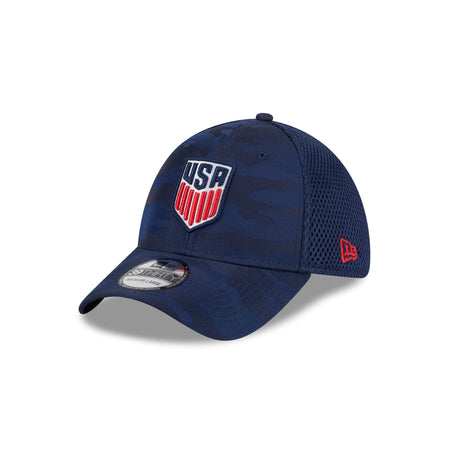 US Soccer Men's National Team Camo 39THIRTY Stretch Fit Hat