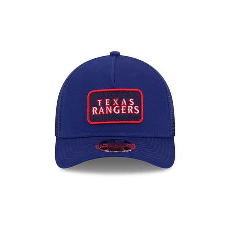 Texas Rangers Tonal Patch 9FORTY M-Crown A-Frame Trucker Hat