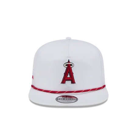 Los Angeles Angels Optic White Performance Rope Golfer Hat