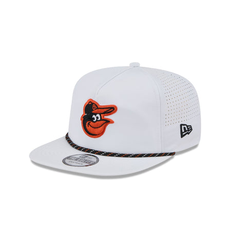 Baltimore Orioles Optic White Performance Rope Golfer Hat