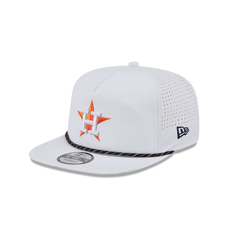 Houston Astros Optic White Performance Rope Golfer Hat