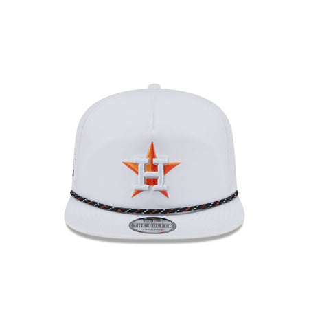 Houston Astros Optic White Performance Rope Golfer Hat