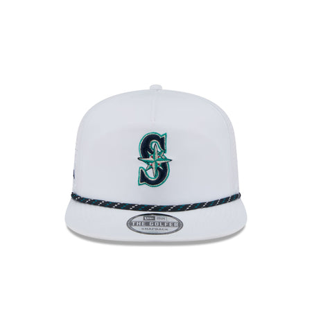 Seattle Mariners Optic White Performance Rope Golfer Hat