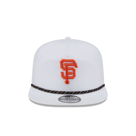 San Francisco Giants Optic White Performance Rope Golfer Hat