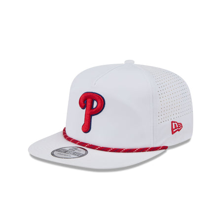 Philadelphia Phillies Optic White Performance Rope Golfer Hat