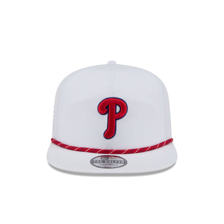 Philadelphia Phillies Optic White Performance Rope Golfer Hat