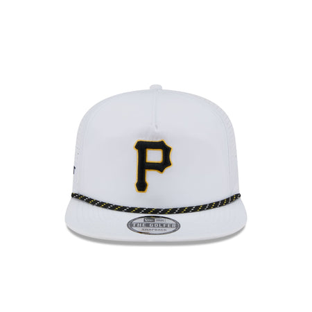 Pittsburgh Pirates Optic White Performance Rope Golfer Hat