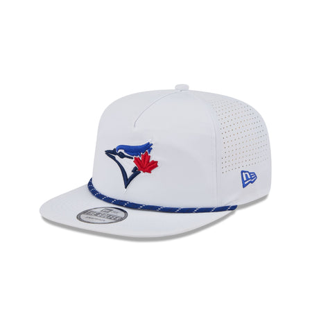 Toronto Blue Jays Optic White Performance Rope Golfer Hat