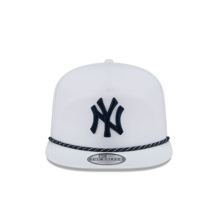 New York Yankees Optic White Performance Rope Golfer Hat