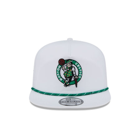 Boston Celtics Optic White Performance Rope Golfer Hat