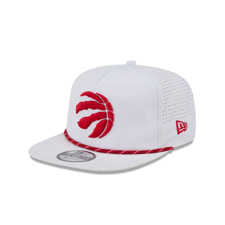 Toronto Raptors Optic White Performance Rope Golfer Hat