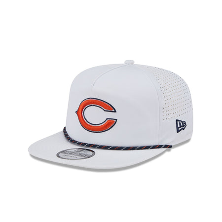 Chicago Bears Optic White Performance Rope Golfer Hat