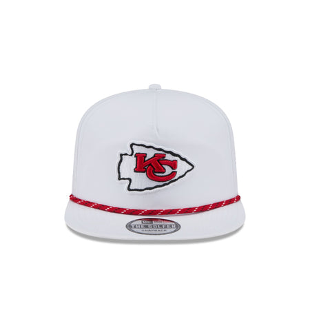 Kansas City Chiefs Optic White Performance Rope Golfer Hat