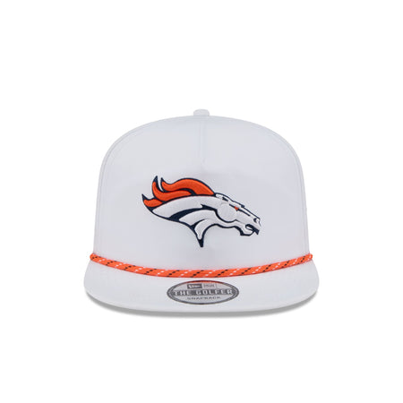 Denver Broncos Optic White Performance Rope Golfer Hat