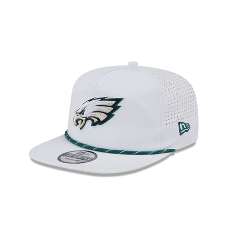 Philadelphia Eagles Optic White Performance Rope Golfer Hat