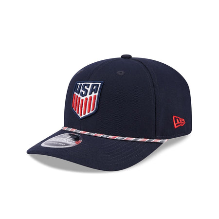 US Soccer Men's National Team Multi Rope 9SEVENTY Stretch-Snap Hat