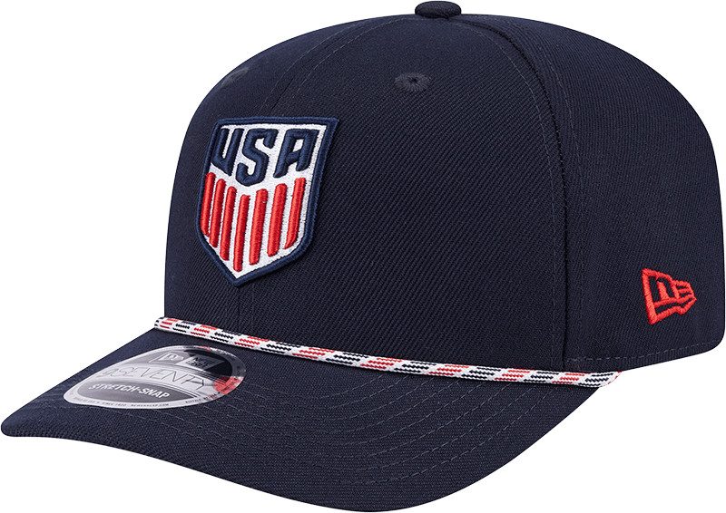 US Soccer Men's National Team Multi Rope 9SEVENTY Stretch-Snap Hat