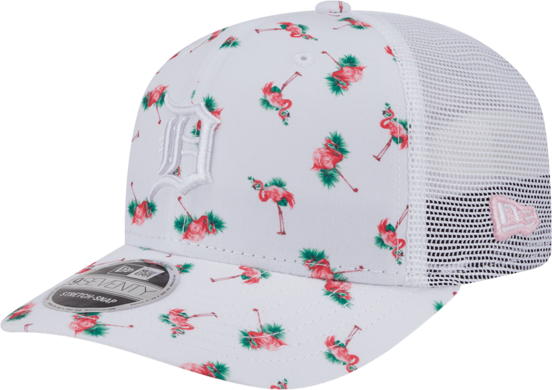 Detroit Tigers Pattern 9SEVENTY Trucker Hat