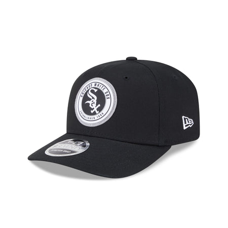 Chicago White Sox Circle Patch 9SEVENTY Stretch-Snap Hat