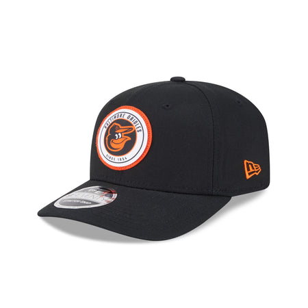 Baltimore Orioles Circle Patch 9SEVENTY Stretch-Snap Hat