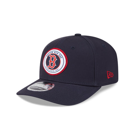 Boston Red Sox Circle Patch 9SEVENTY Stretch-Snap Hat