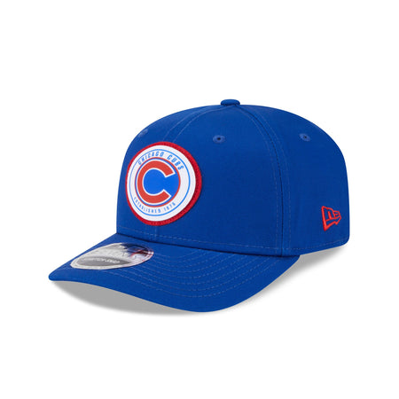 Chicago Cubs Circle Patch 9SEVENTY Stretch-Snap Hat