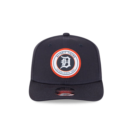 Detroit Tigers Circle Patch 9SEVENTY Stretch-Snap Hat