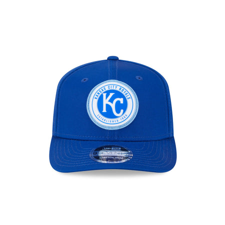 Kansas City Royals Circle Patch 9SEVENTY Stretch-Snap Hat