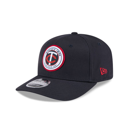 Minnesota Twins Circle Patch 9SEVENTY Stretch-Snap Hat