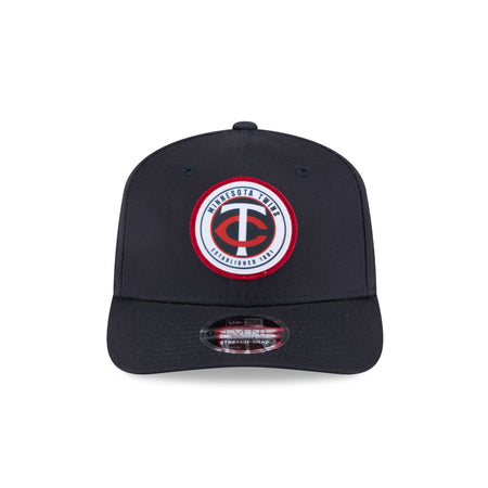 Minnesota Twins Circle Patch 9SEVENTY Stretch-Snap Hat