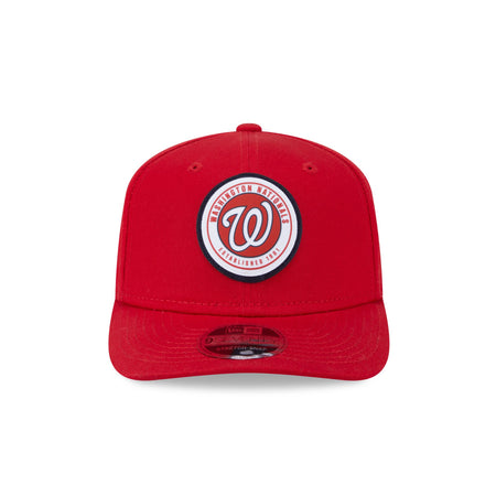 Washington Nationals Circle Patch 9SEVENTY Stretch-Snap Hat