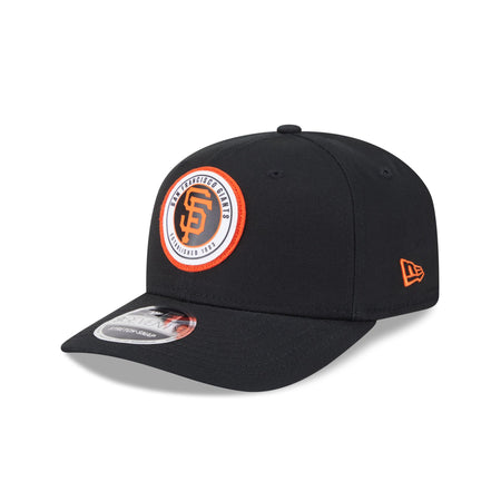 San Francisco Giants Circle Patch 9SEVENTY Stretch-Snap Hat