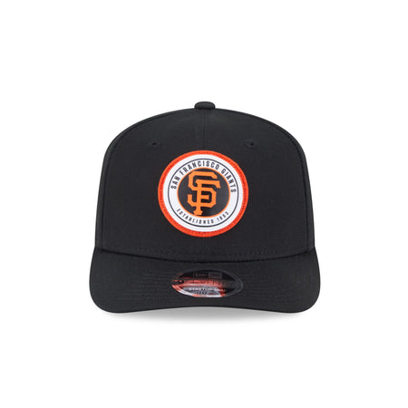 San Francisco Giants Circle Patch 9SEVENTY Stretch-Snap Hat