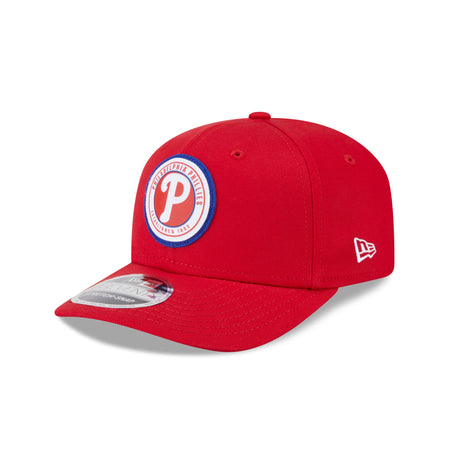 Philadelphia Phillies Circle Patch 9SEVENTY Stretch-Snap Hat