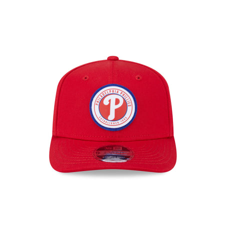 Philadelphia Phillies Circle Patch 9SEVENTY Stretch-Snap Hat