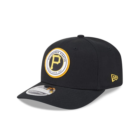 Pittsburgh Pirates Circle Patch 9SEVENTY Stretch-Snap Hat