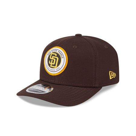 San Diego Padres Circle Patch 9SEVENTY Stretch-Snap Hat