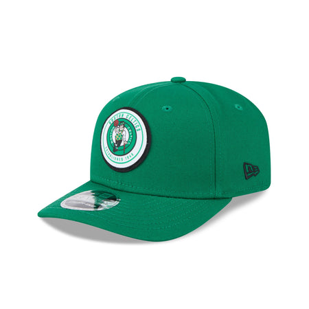 Boston Celtics Circle Patch 9SEVENTY Stretch-Snap Hat