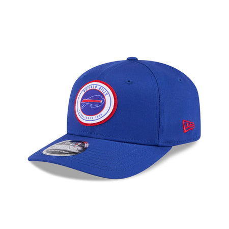 Buffalo Bills Circle Patch 9SEVENTY Stretch-Snap Hat