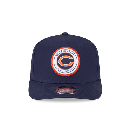 Chicago Bears Circle Patch 9SEVENTY Stretch-Snap Hat