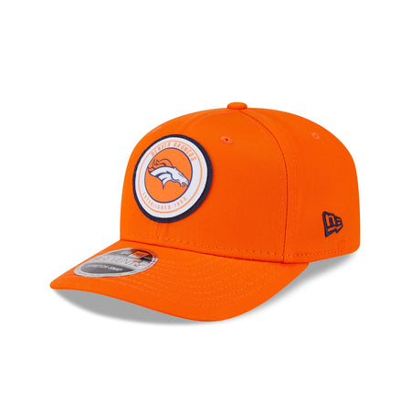 Denver Broncos Circle Patch 9SEVENTY Stretch-Snap Hat