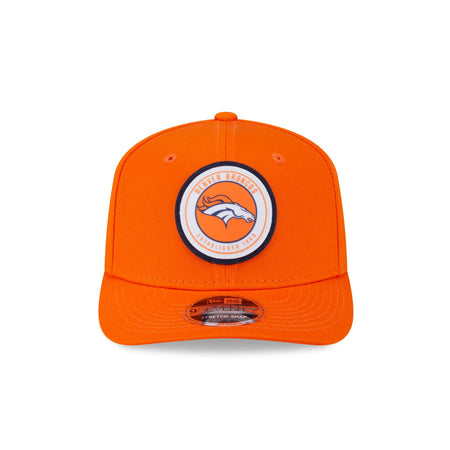 Denver Broncos Circle Patch 9SEVENTY Stretch-Snap Hat