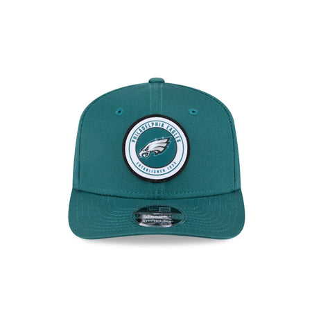 Philadelphia Eagles Circle Patch 9SEVENTY Stretch-Snap Hat