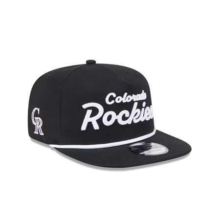 Colorado Rockies Team Text Golfer Hat